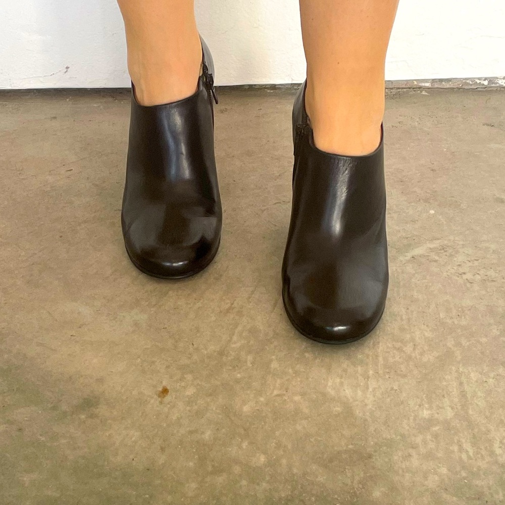 Stephanie Kelian Paris Leather Ankle Boot
